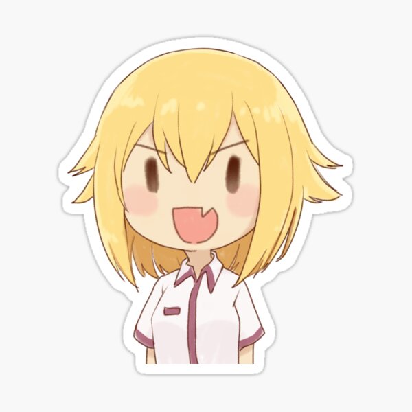 Hitoribocchi no Marumaru Seikatsu Sticker for Sale by keonnyx