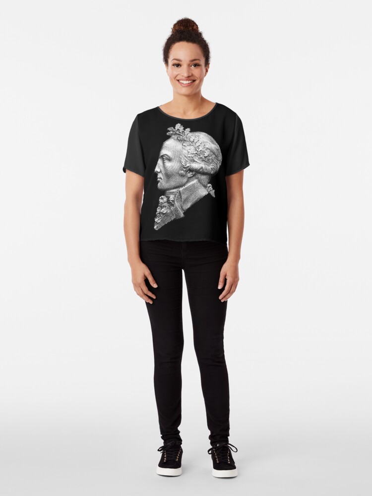 Alternate view of Maximilien Robespierre Chiffon Top