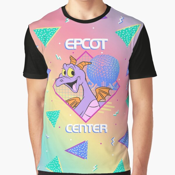 80's Pastel Figment Graphic T-Shirt