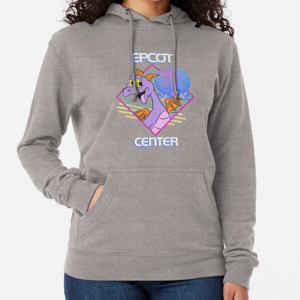 80's Pastel Figment Lightweight Hoodie