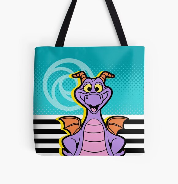 Bold Figment All Over Print Tote Bag