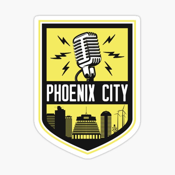 Phoenix City Crest Sticker