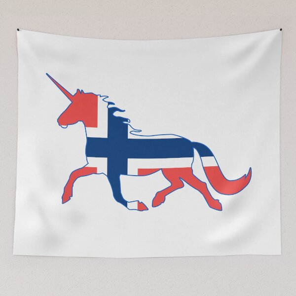 Item preview, Norwegian Unicorn designed and sold by wickedcartoons.