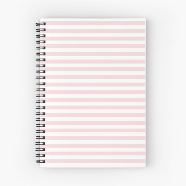Item preview, Pale Pink and White Horizontal Stripes designed and sold by ColorPatterns.