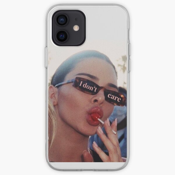 Kendall Jenner I Dont Care iPhone Soft Case
