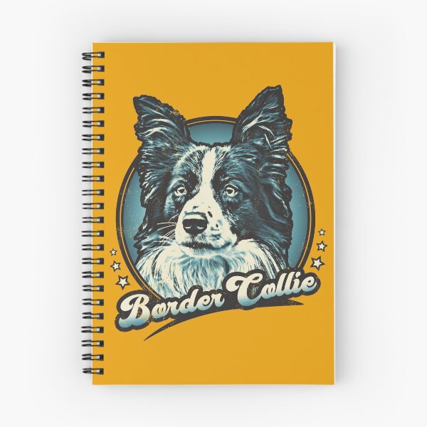 Item preview, Retro Border Collie designed and sold by RycoTokyo81.