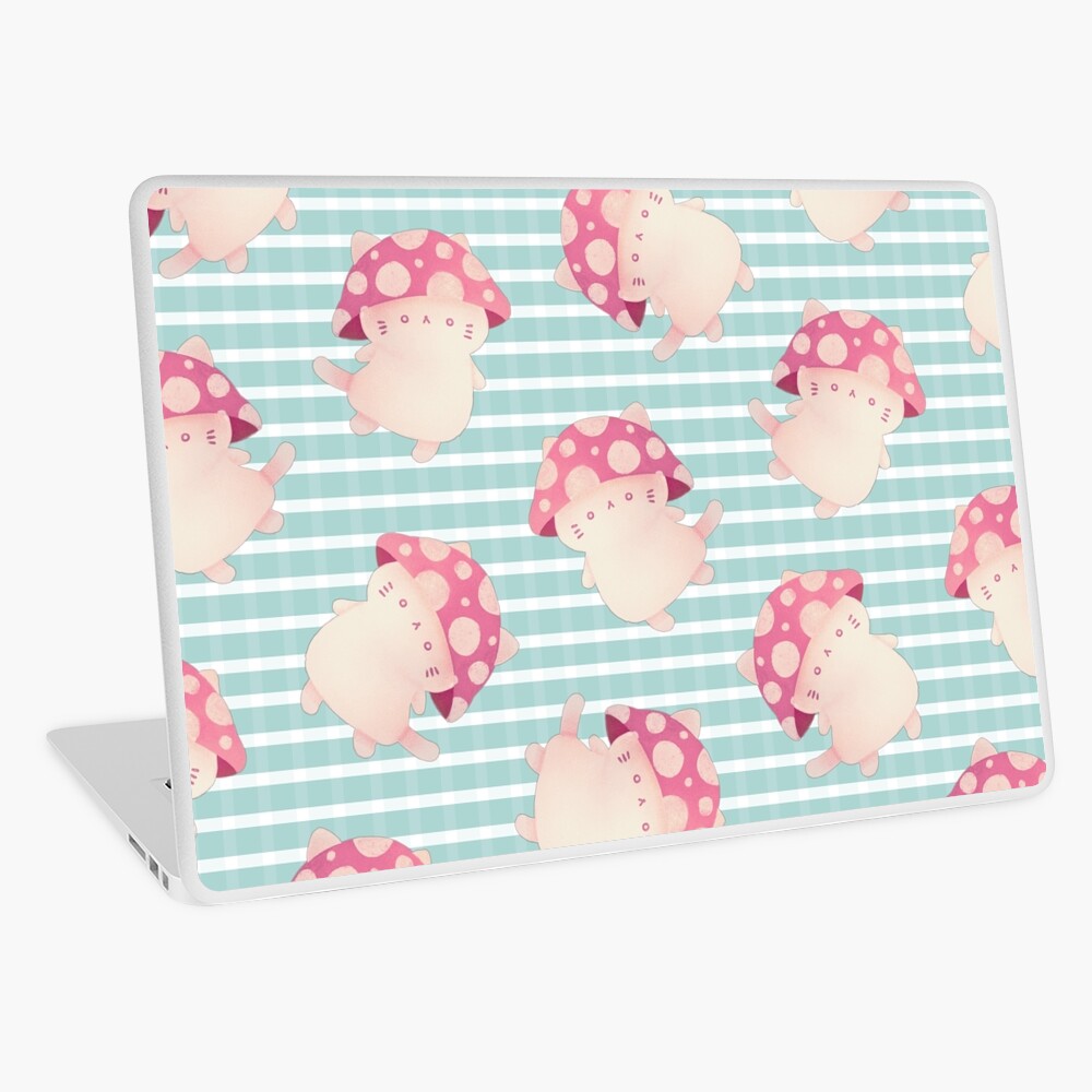 Fungus Cat Laptop Skin