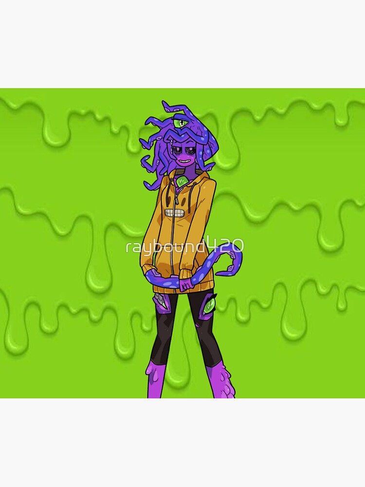 "Monster Prom Zoe " Throw Blanket by raybound420 Redbubble