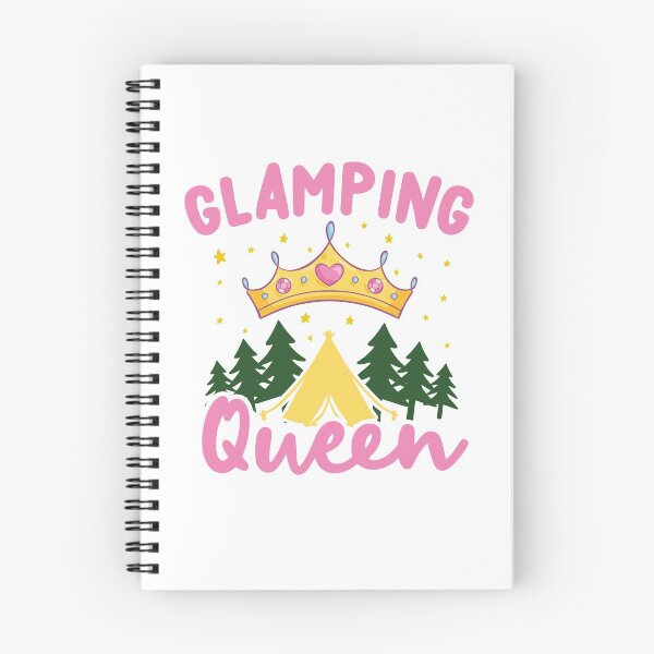 Item preview, Glamping Queen for Glampers and Campers designed and sold by Gonecamping.