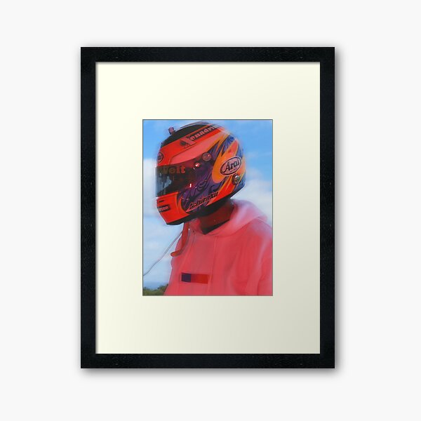 Helmet Framed Art Print