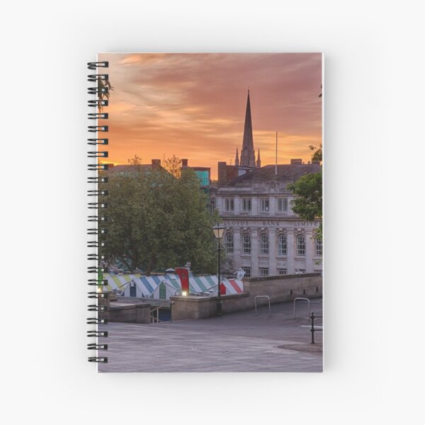 Market Rise Spiral Notebook