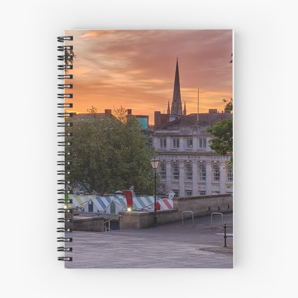 Item preview, Golden Sunrise over Norwich Market designed and sold by Ruski.