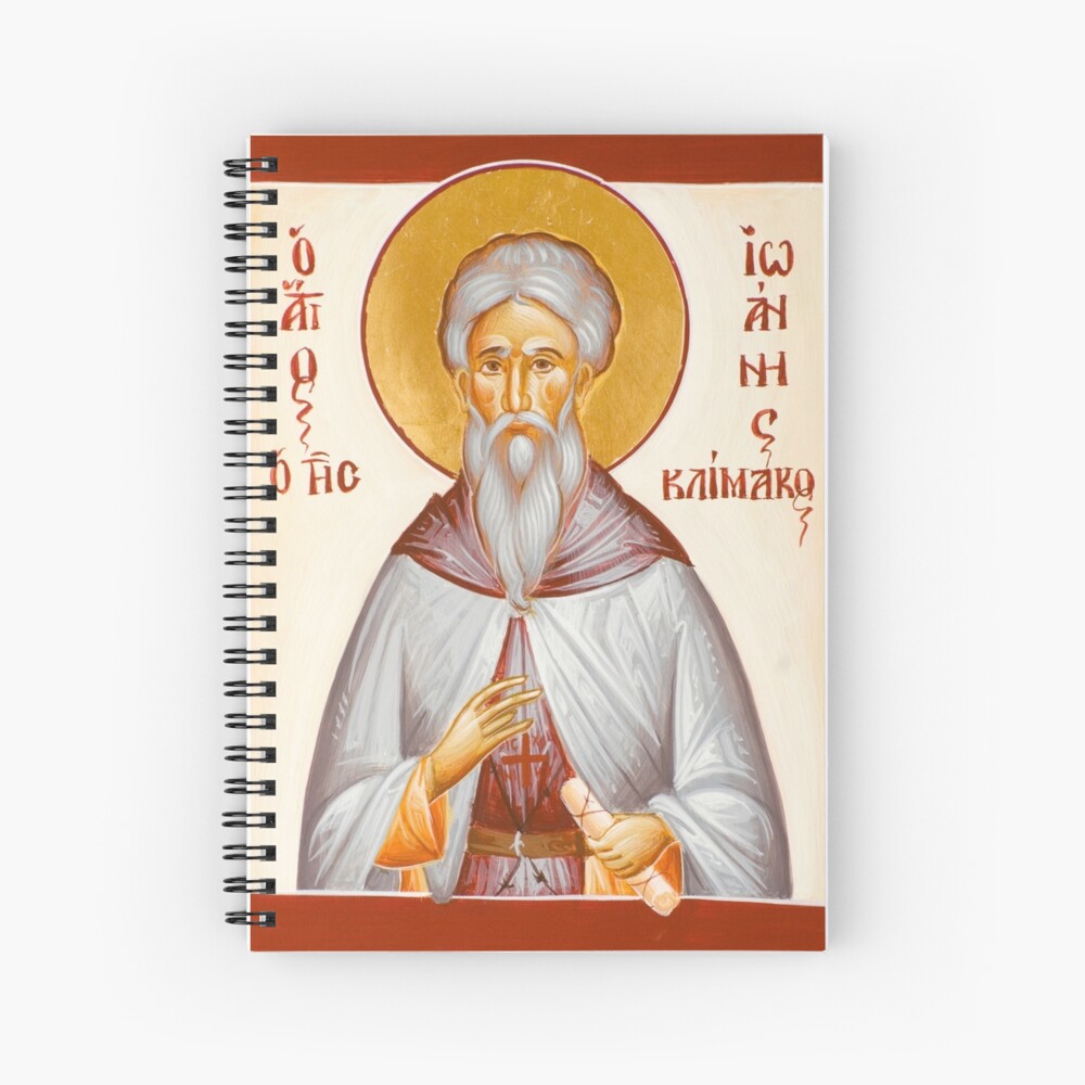 St John Climacus Spiral Notebook