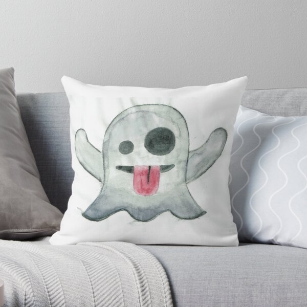 Ghost best sale emoji pillow