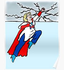 Shatter Glass Ceiling Posters Redbubble