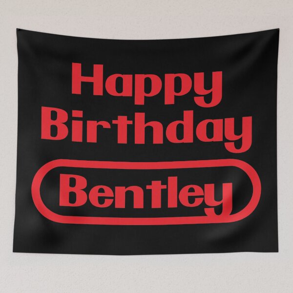 Item preview, Bentley feliz cumpleaños regalo videojuegos retro designed and sold by elhefe.