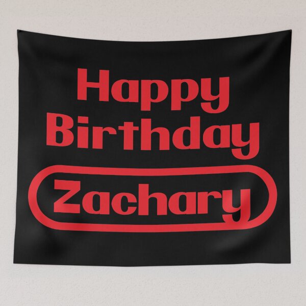 Item preview, Zachary Happy Birthday Gift Video Games Retro designed and sold by elhefe.