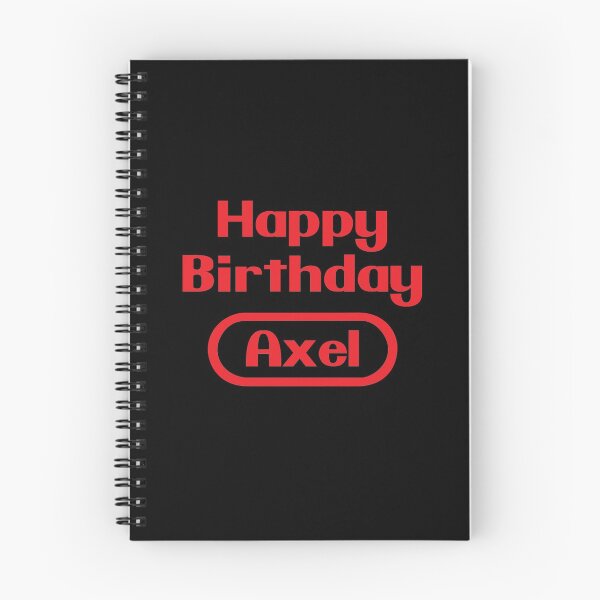 Item preview, Axel Happy Birthday Gift Video Games Retro designed and sold by elhefe.
