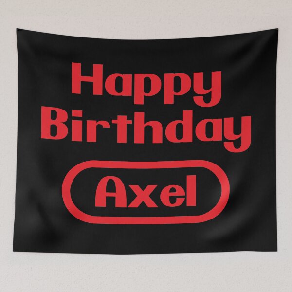 Item preview, Axel Happy Birthday Gift Video Games Retro designed and sold by elhefe.
