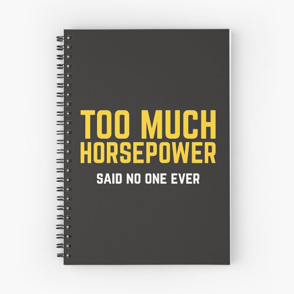 Item preview, Too Much Horsepower Said No One Ever Bike Motor Truck Shirt designed and sold by shoutoutshirtco.