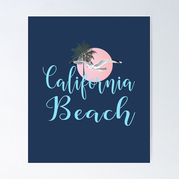 Artikelvorschau, California Beach entworfen und verkauft von TheaDesign.