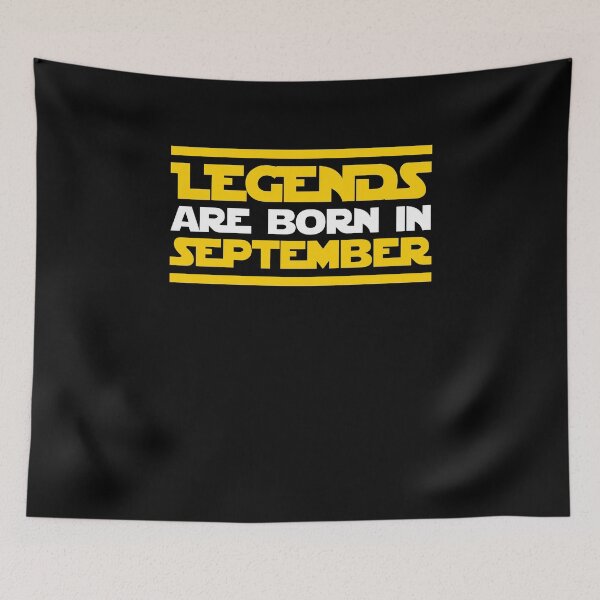 Item preview, Legends Are Born In September Birthday Gift Idea designed and sold by haselshirt.