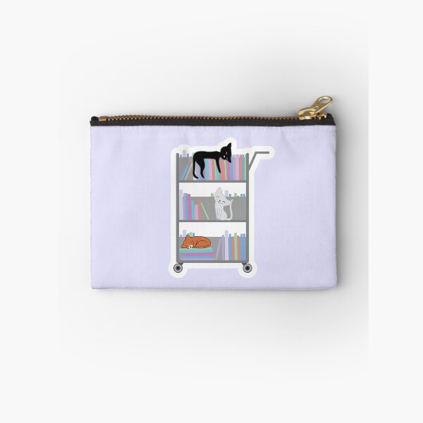 Item preview, Cats on Library Cart designed and sold by SubtleSplit.