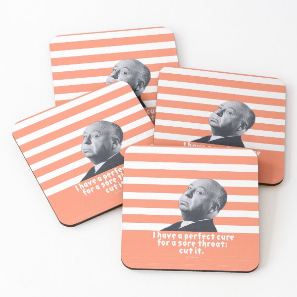 Item preview, humorous Alfred Hitchcock quote designed and sold by Mauswohn.