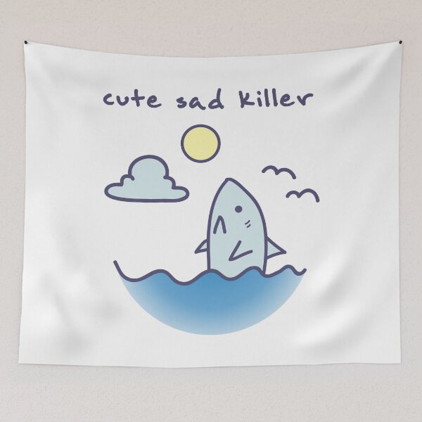 Item preview, Cute sad killer designed and sold by SVDesignatVasil.
