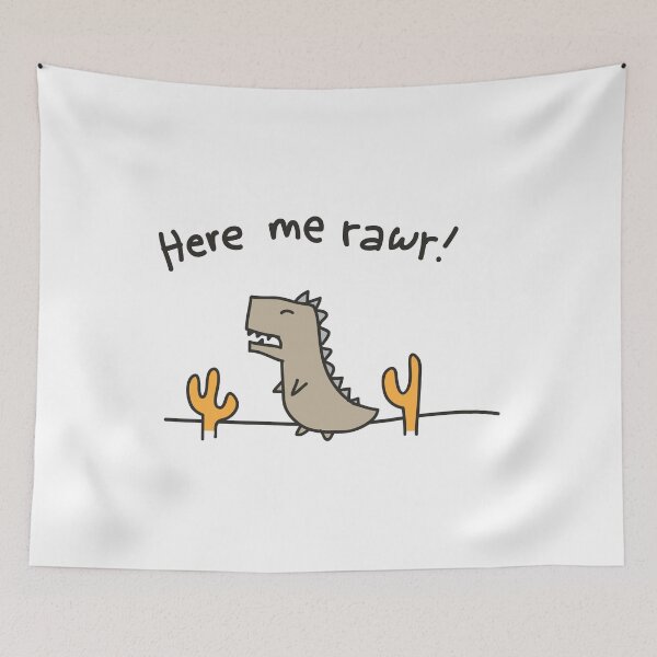 Item preview, Here me rawr! designed and sold by SVDesignatVasil.
