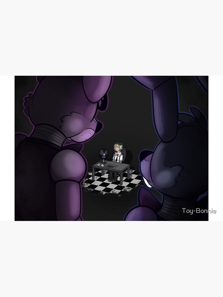 Shadow Freddy and Shadow Bonnie Poster Art Print for Sale by Toy