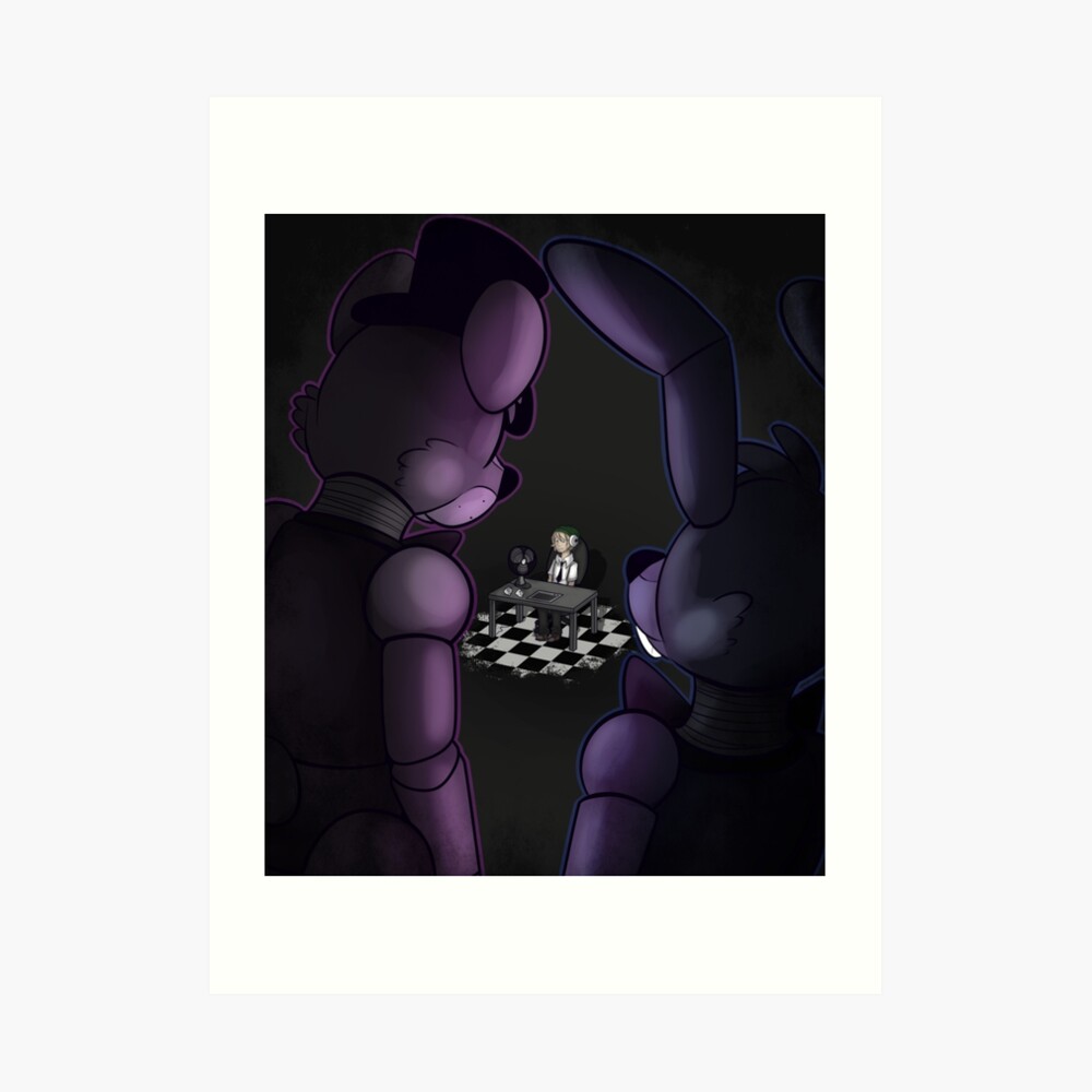 Shadow Freddy and Shadow Bonnie Poster Poster for Sale by Toy