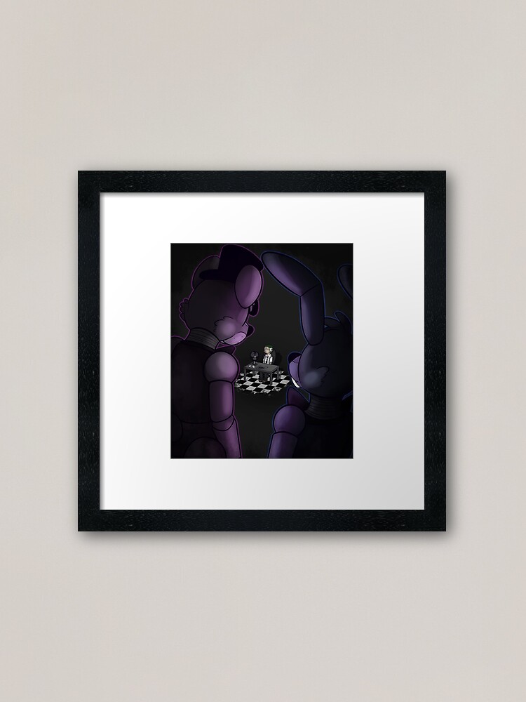 In the Shadows// Shadow Bonnie and Shadow Freddy Poster for Sale by  TheAlmightyJay