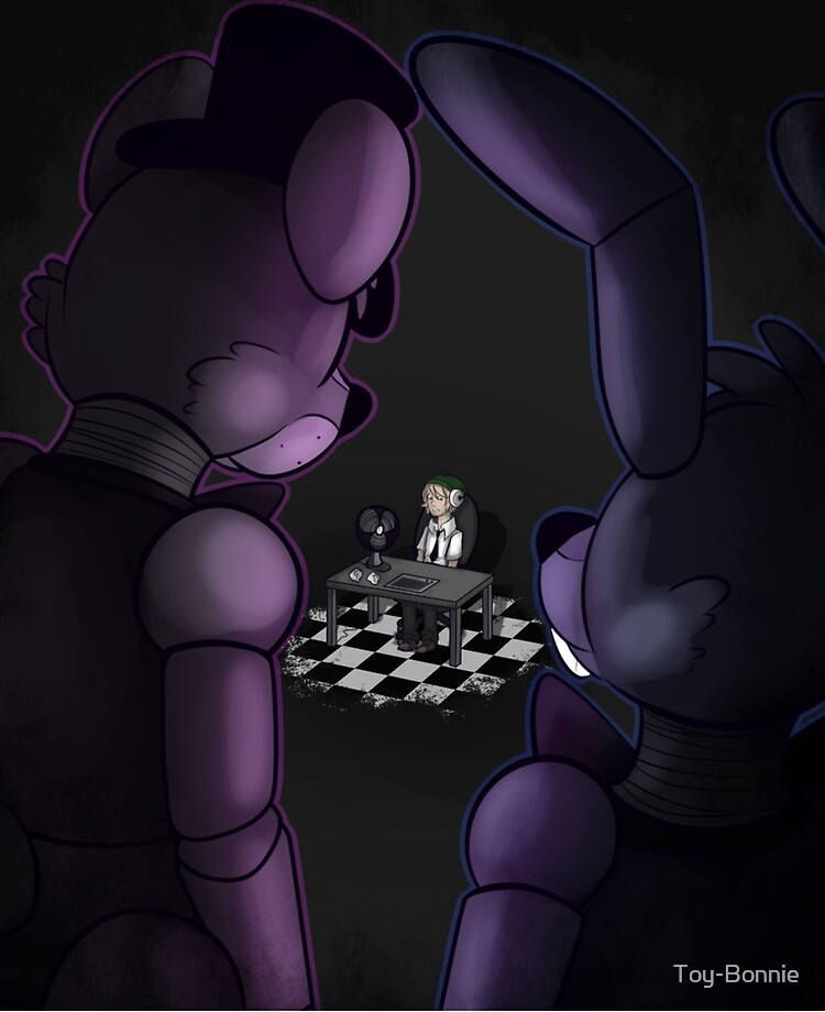 Five nights at Freddy Chibi Shadow Bonnie and Freddy Photographic