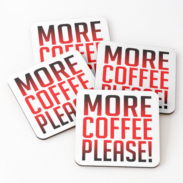 Item preview, More Coffee Please! designed and sold by SassyClassyMe.