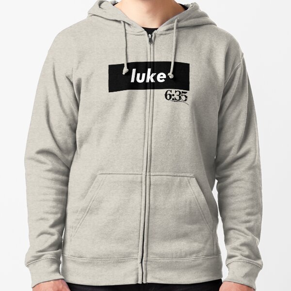 Luke 6:35 Bible Verse Inspirational Religious Biblical Phrase. But Love Your Enemies, Do Good To Them Without Expecting To Get Anything Back. Zipped Hoodie