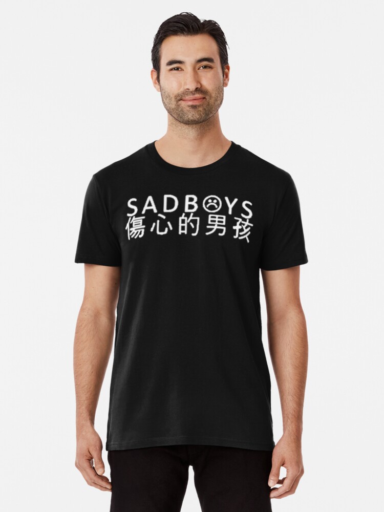 t shirt sad boy