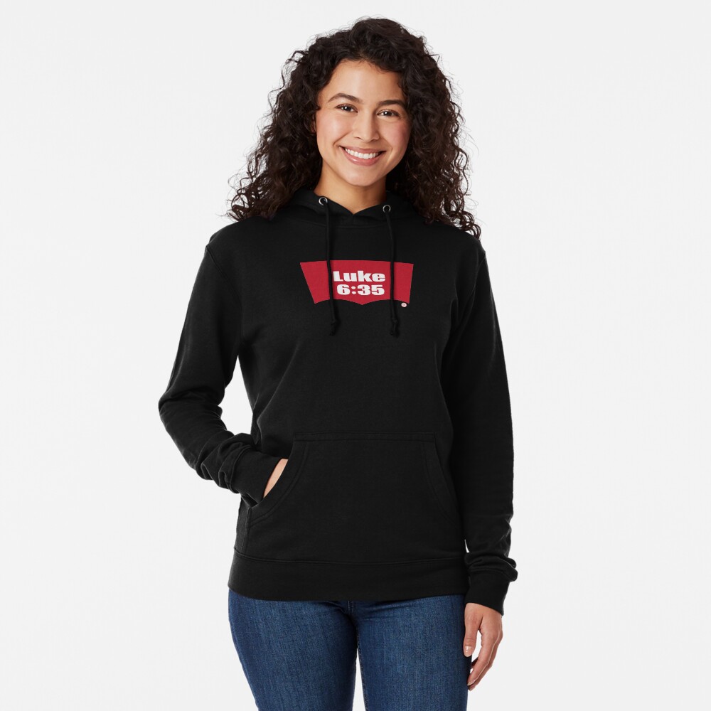 Luke 6:35 Bible Verse Inspirational Religious Biblical Phrase. But Love Your Enemies, Do Good To Them Without Expecting To Get Anything Back. Lightweight Hoodie