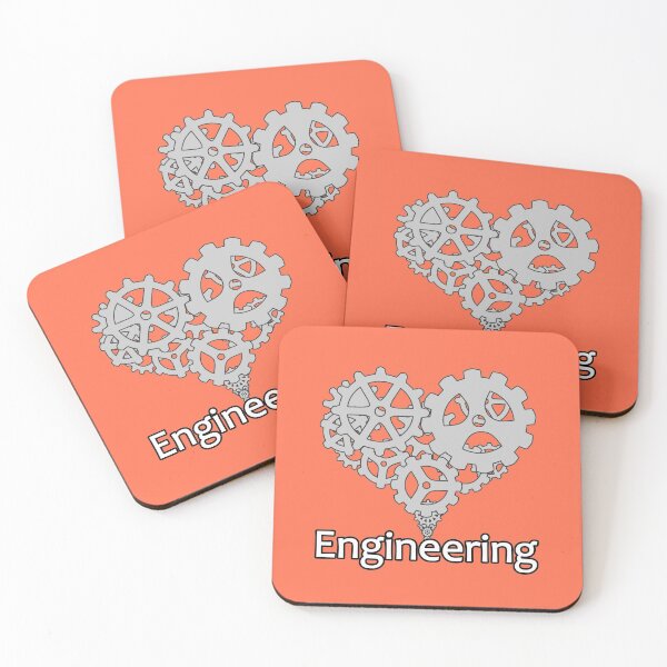 Item preview, Mechanical Engineering Gear Heart designed and sold by Sina-mon.