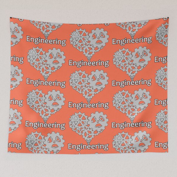 Item preview, Mechanical Engineering Gear Heart designed and sold by Sina-mon.