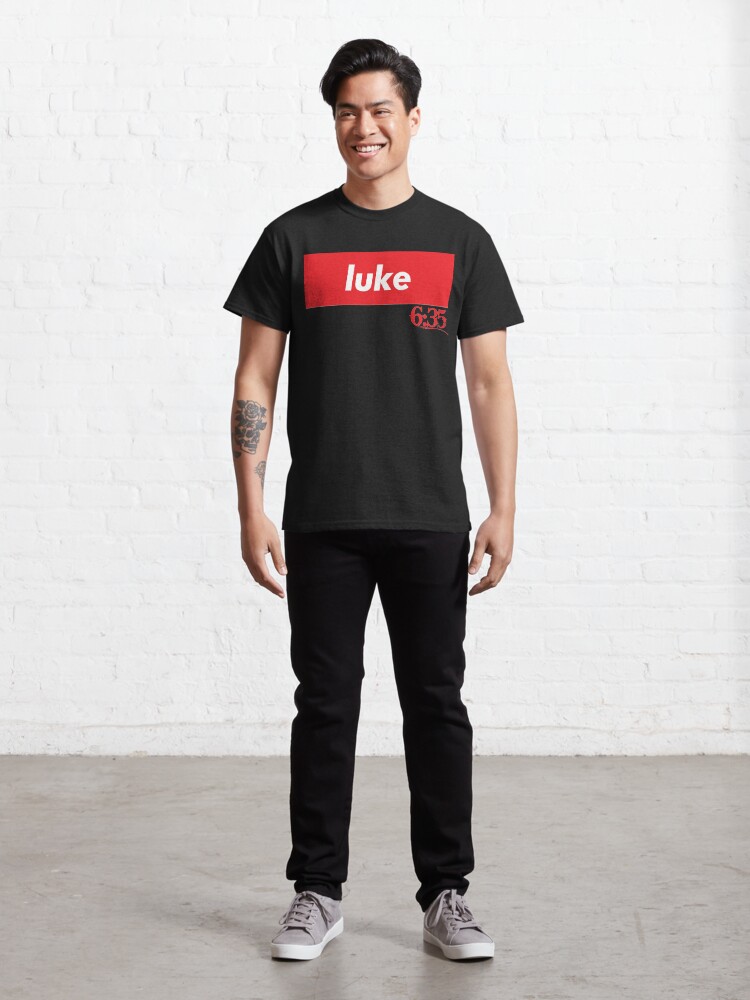 Alternate view of Luke 6:35 Bible Verse Inspirational Religious Biblical Phrase. But Love Your Enemies, Do Good To Them Without Expecting To Get Anything Back. Classic T-Shirt