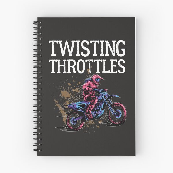 Item preview, Twisting Throttles Motocross Dirt Bike Riding Racing Off Road designed and sold by shoutoutshirtco.