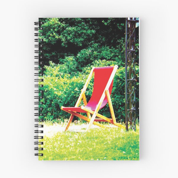 Item preview, Red deck chairs in Hyde Park designed and sold by Michael Ingramm.