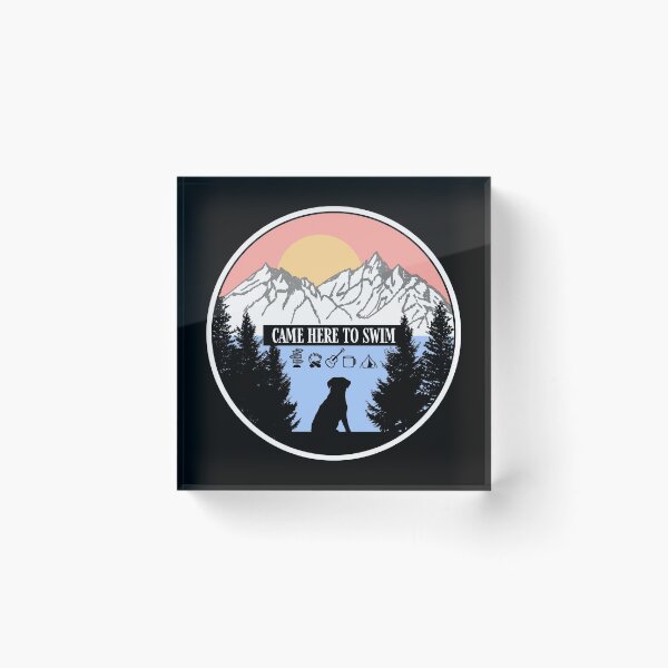 Item preview, Came Here To Swim designed and sold by MaplewoodMerch.