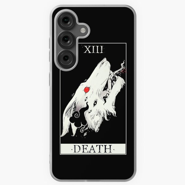 Item preview, Death Tarot Card Wolf Art designed and sold by cellsdividing.