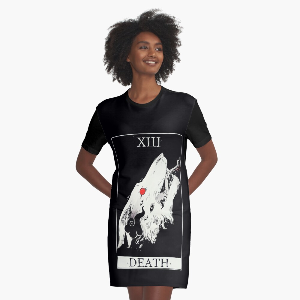 Mushroom Cloud Witchy Tarot Card Aesthetic T-Shirt