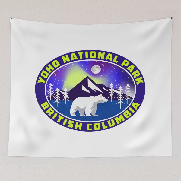Item preview, Yoho National Park British Columbia Canada Bear Rocky Mountains designed and sold by Travel Time.