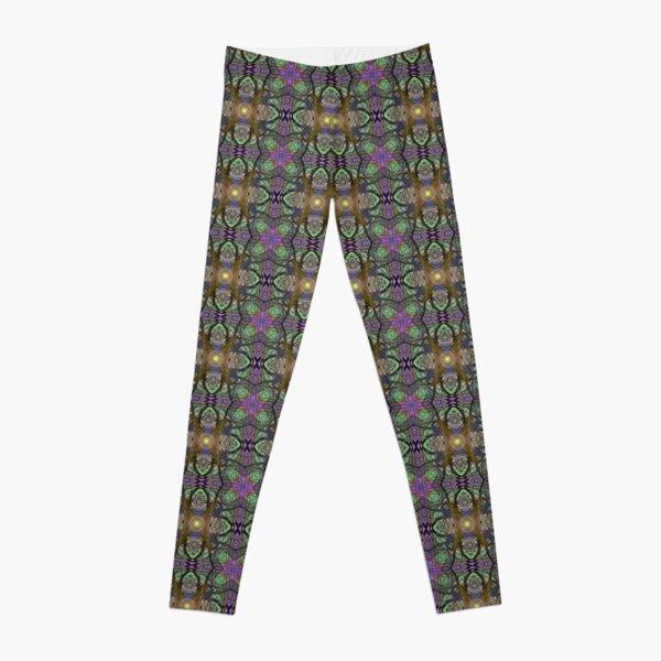 ANCIENT PEAR TREE MANDALA PATTERN Leggings