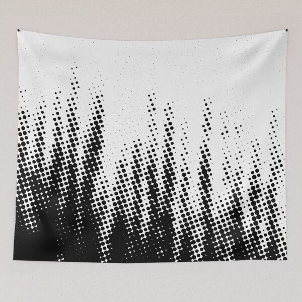 Item preview, Black and White Halftone designed and sold by cadinera.