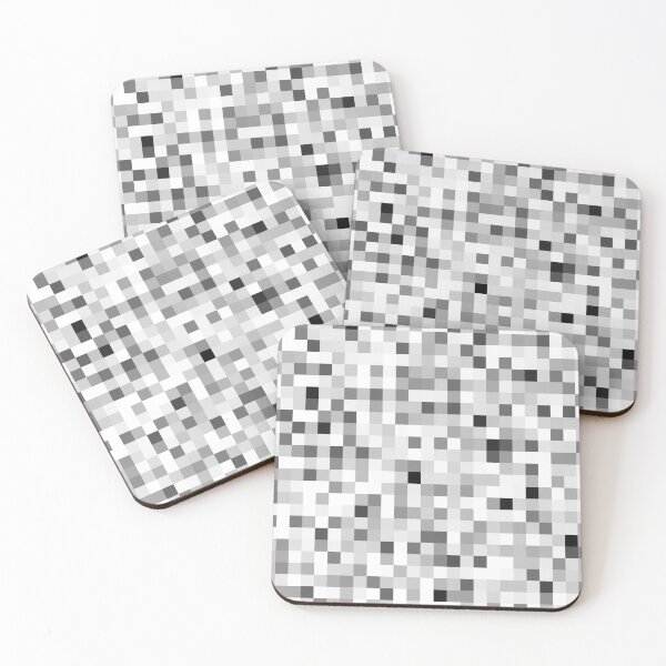 Item preview, Black and White Pixels designed and sold by cadinera.